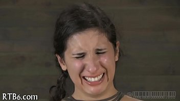 Stripping inside a diminutive steel cage Stripping inside a diminutive steel cage