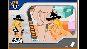 Blonde cowgirl bessie gets down to business with well endowed cowboy Blonde cowgirl bessie gets down to business with well endowed cowboy