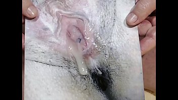 Horny whore gets her wet hairy cunt soaked with sperm Horny whore gets her wet hairy cunt soaked with sperm