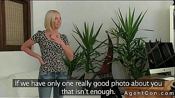Blonde amateur sucks huge dick pov on casting Blonde amateur sucks huge dick pov on casting
