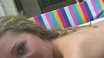 Sexy blonde outdoor masturbation with her toy Sexy blonde outdoor masturbation with her toy
