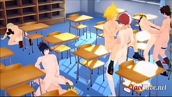 Boku no hero naruto boruto yaoi orgy 8 naruto and boku no hero's boys fuck at school Boku no hero naruto boruto yaoi orgy 8 naruto and boku no hero's boys fuck at school