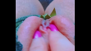Soft strawberry pink her fingers find every sweet spot Soft strawberry pink her fingers find every sweet spot