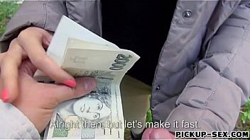 Czech babe smashed by pervert stranger for some money Czech babe smashed by pervert stranger for some money