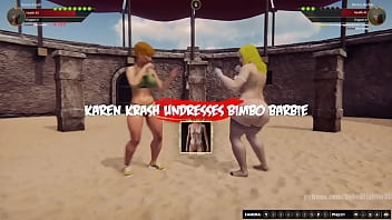 Karen vs bimbo nf3d female kinky combat Karen vs bimbo nf3d female kinky combat