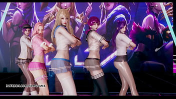 Mmd hello venus wiggle wiggle kda strip dance uncensored hentai Mmd hello venus wiggle wiggle kda strip dance uncensored hentai