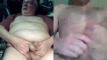 Mark shooting a great cum shot on skype for richard Mark shooting a great cum shot on skype for richard