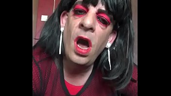 Crossdresser drinks piss and cum together Crossdresser drinks piss and cum together