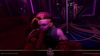 Cammy white in a vr experience Cammy white in a vr experience
