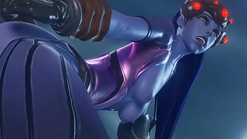 Widowmaker gets fucked by big black dick