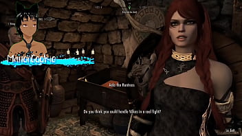 Skyrim b and l mod went to join the companions and fucked ria and njada