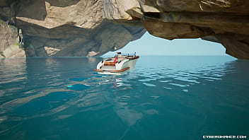 Cyberomance test our water system and driveable boat Cyberomance test our water system and driveable boat