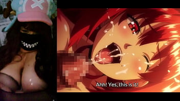 Redhead girl with big tits fucking in the school hentai tsundero series ep1