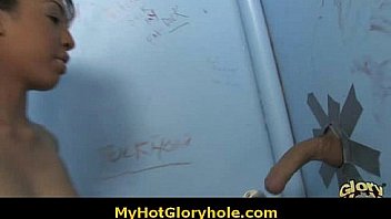 Interracial gloryhole blowjob ebony chick sucking white cock 8 Interracial gloryhole blowjob ebony chick sucking white cock 8