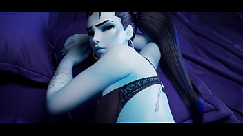 Widowmaker takes it from behind and enjoys it Widowmaker takes it from behind and enjoys it