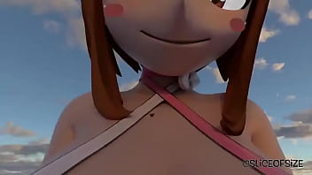 Uraraka growth breast expansion Uraraka growth breast expansion
