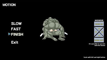 Blonde chick gets fucked by ogres