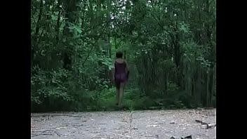 Nuisette007 enjoys a stroll in the woods Nuisette007 enjoys a stroll in the woods