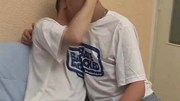 Gay bareback anal sex with cumshot