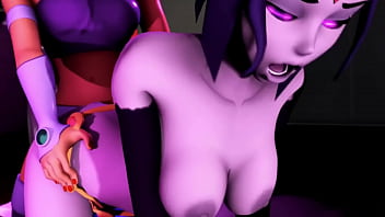 Must watch raven and starfire futanari montage Must watch raven and starfire futanari montage