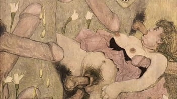 Retro erotic illustration Retro erotic illustration