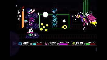 Kris y su equipo le hace el amor a spamton Kris y su equipo le hace el amor a spamton