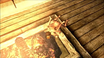 Two females have sex in a medievil castle Two females have sex in a medievil castle