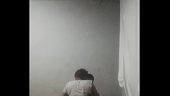 Ebony busty chick rides black cock Ebony busty chick rides black cock