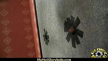 Gloryhole with a nasty wild white girl interracial 14 Gloryhole with a nasty wild white girl interracial 14