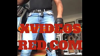 Leather nipplepig muscle daddy smokes & deloads Leather nipplepig muscle daddy smokes & deloads