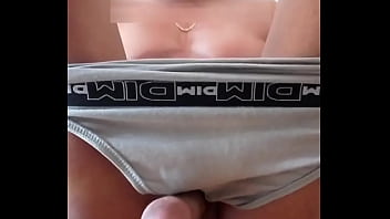 I give myself a good handjob sniffing my panties nice big cumshot I give myself a good handjob sniffing my panties nice big cumshot