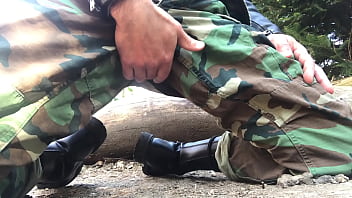 Wank in horny gear Wank in horny gear