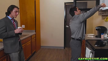 Paul gets a full service of andrew's mouth and cock Paul gets a full service of andrew's mouth and cock