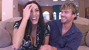 Swinger couple fucks hot coed