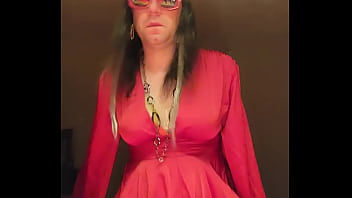 Horny crossdresser