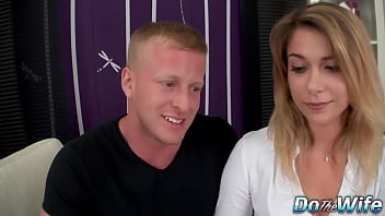 Cuck sits and watches his wife ani black fox bang a stranger Cuck sits and watches his wife ani black fox bang a stranger