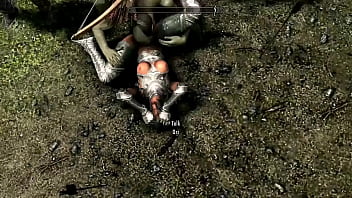 Kiana found by orcs in forest Kiana found by orcs in forest