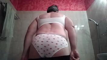 Chubby gay guy jerking his uncut dick Chubby gay guy jerking his uncut dick