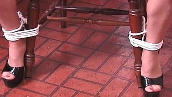 Tied helpless heidi super bdsm flick