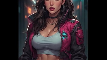 Jade monroe gets into trouble in just a thong