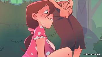 Xixi atrás da moita - os caipiras filminho desenho animado pornô