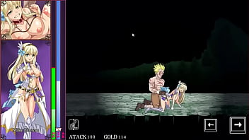 Cute blonde princess having sex with a man in new erotic hentai ryona game Cute blonde princess having sex with a man in new erotic hentai ryona game