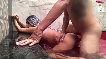 Fucking ass at the pool Fucking ass at the pool
