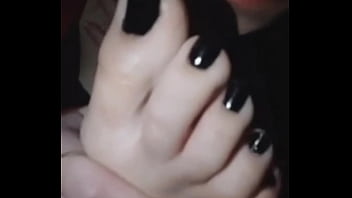 Black polish young girl Black polish young girl