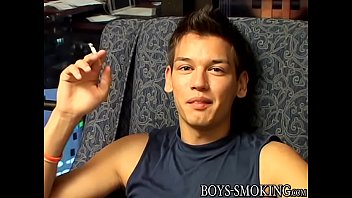 Deviant twink smoking while jerking off Deviant twink smoking while jerking off