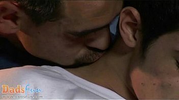 Young twink painters seduced by the older gay host