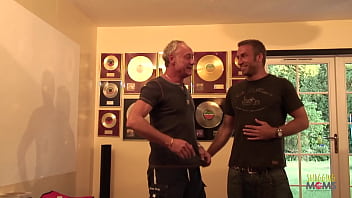 Handsome guy sharing his gf nikki blonde with his father Handsome guy sharing his gf nikki blonde with his father