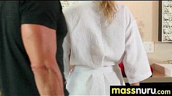 Awesome nuru gel fuck 8