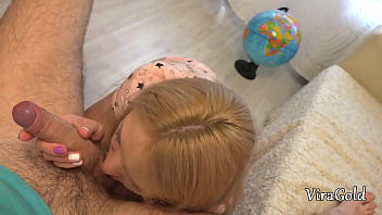 Home anal fuck with rimmjob from blonde silla