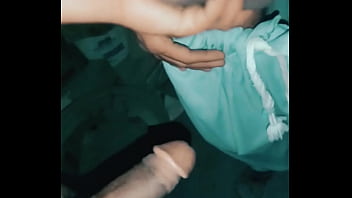 Her big dick inside my big ass after masturbation Her big dick inside my big ass after masturbation